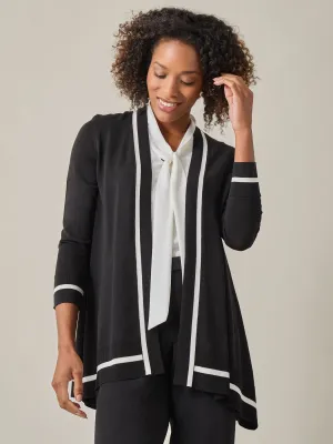 Plus Tipped Easton Cardigan