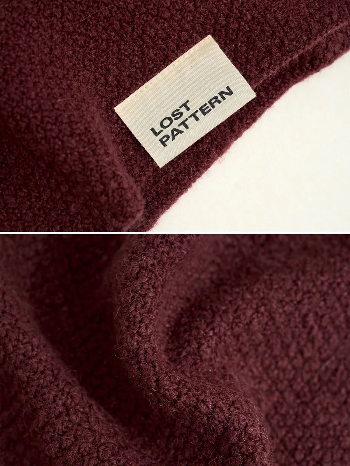 "L'Embrace" Snood Neck Warmer - Brick Red