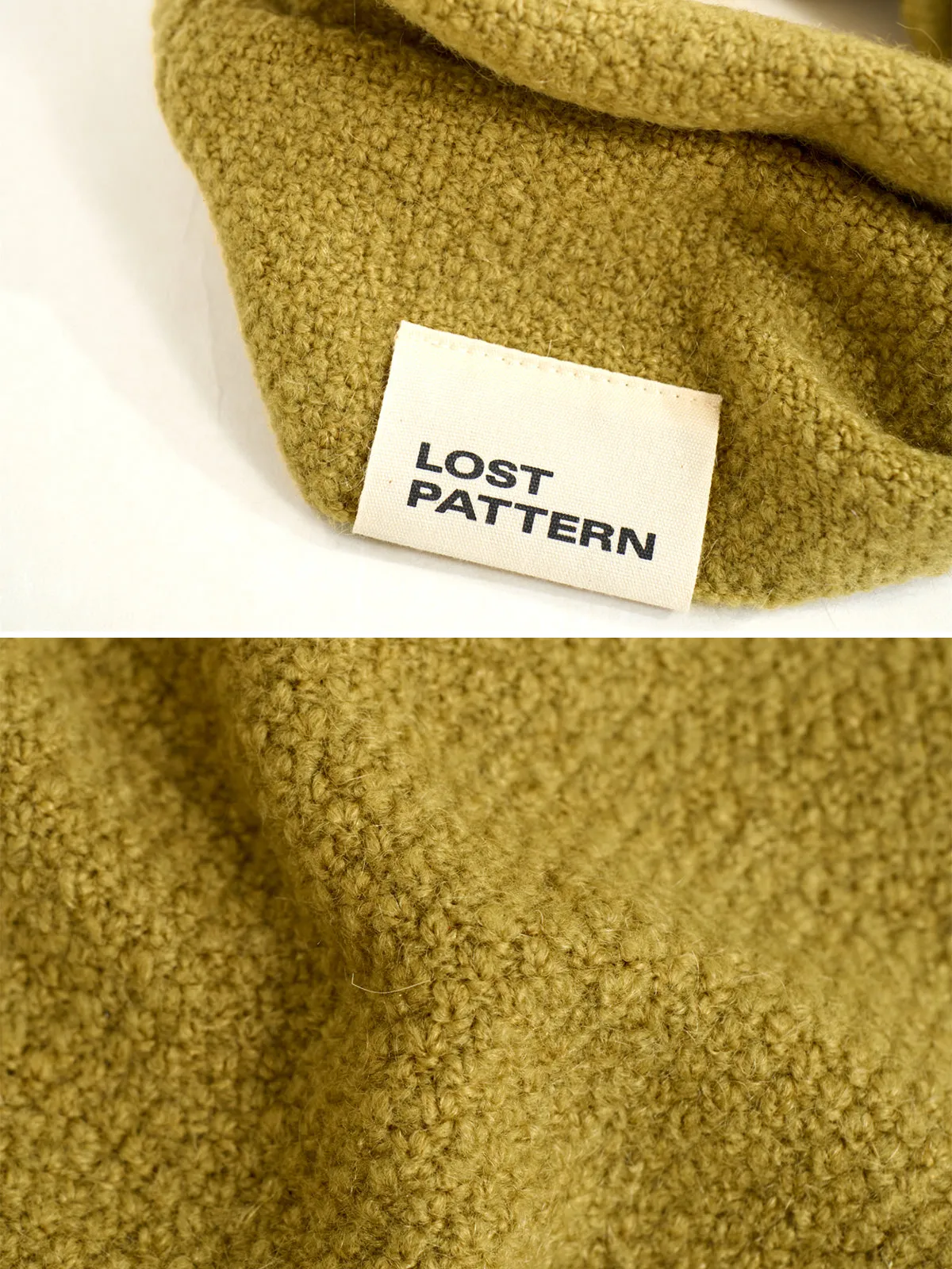 "L'Embrace" Snood Neck Warmer - Mustard Yellow