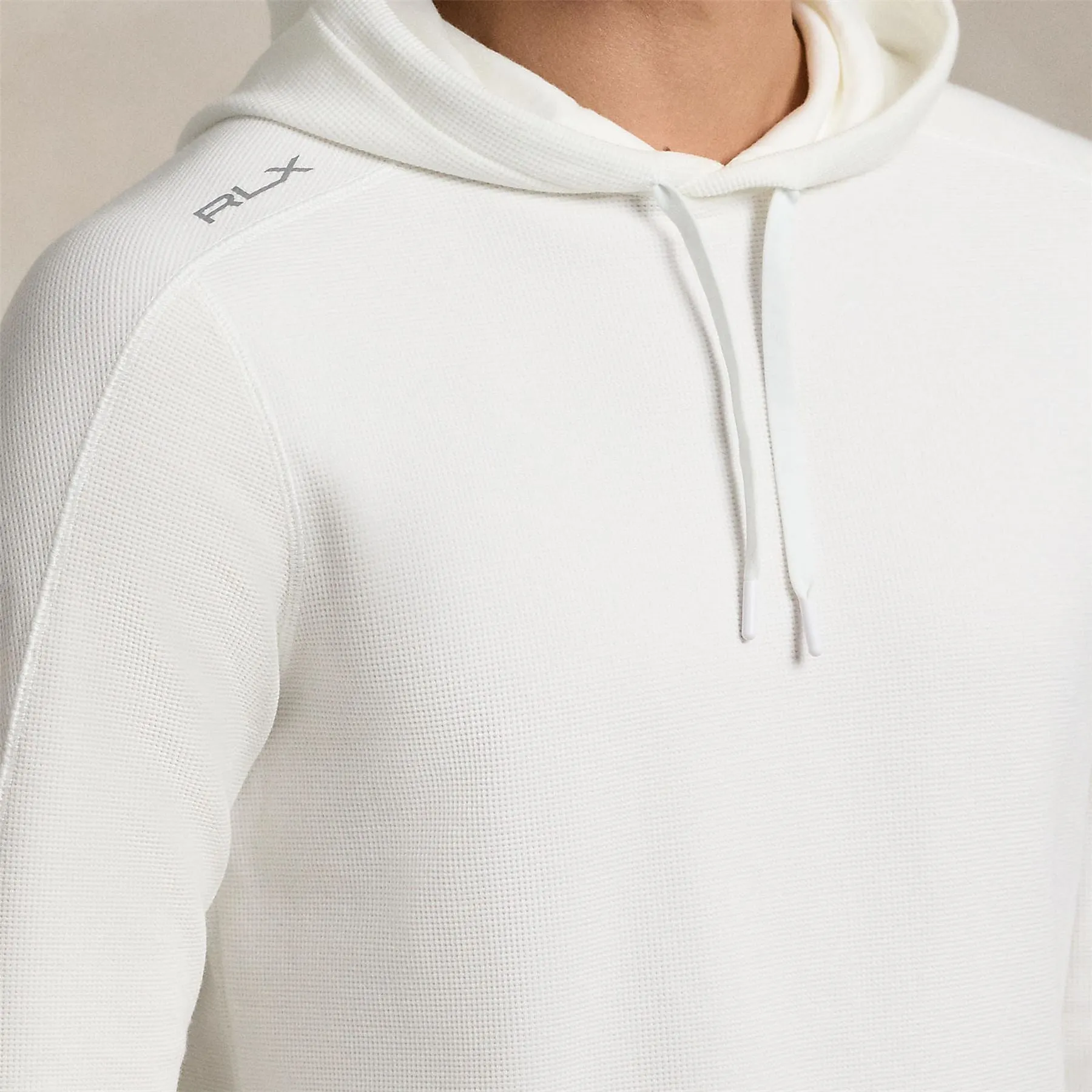 RLX Tech Waffle Hoodie Ceramic White - 2025