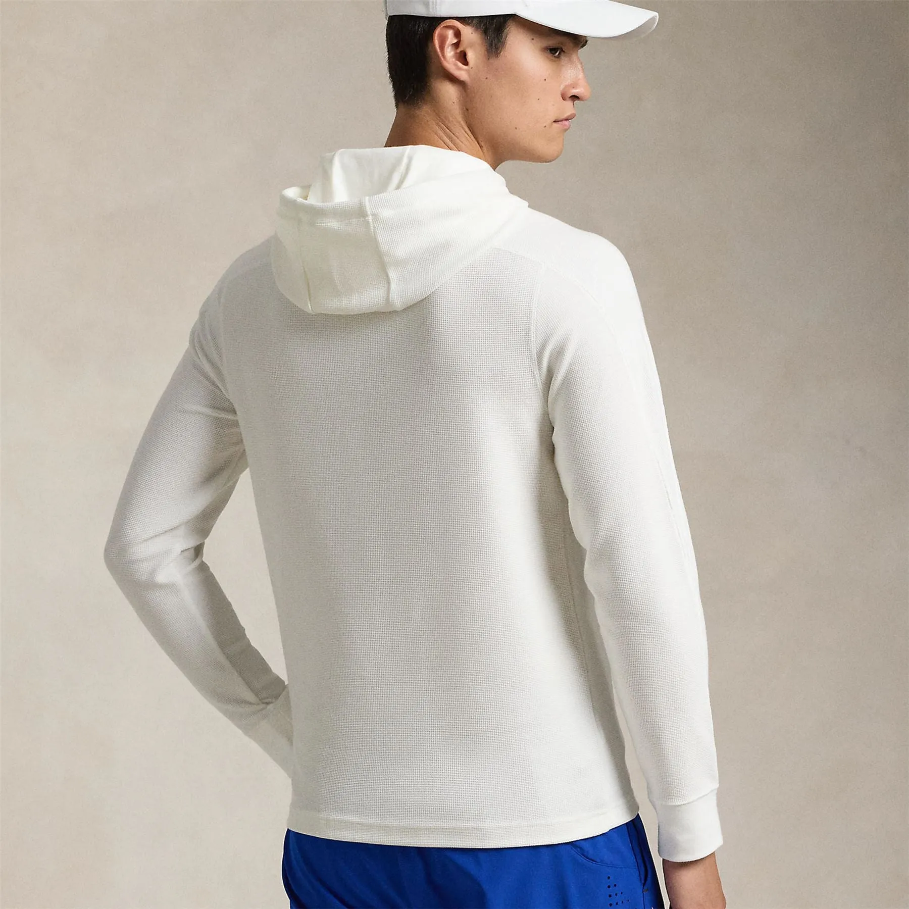 RLX Tech Waffle Hoodie Ceramic White - 2025