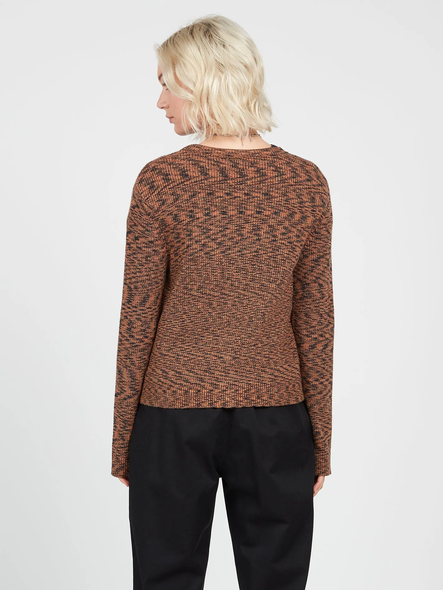 Spacestone Cardigan - Dark Clay