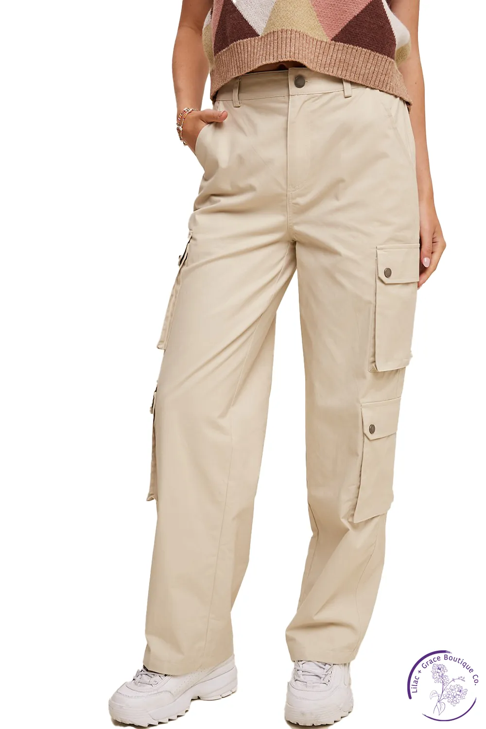 Straight Leg Carpenter Cargo Pants