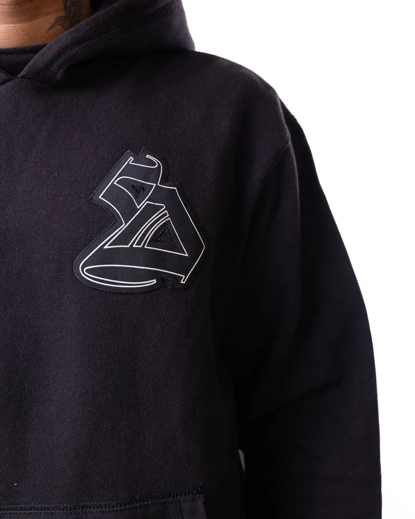 Stussy S Logo Heavyweight Hoodie Black