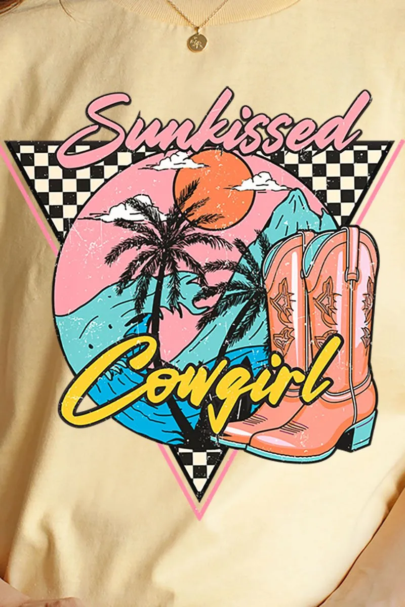 Sunkissed Cowgirl Short Sleeve Relaxed Fit T-Shirt