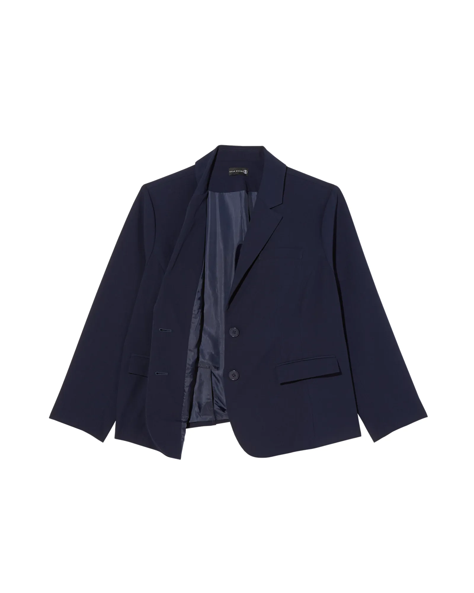 Sylvia Long Sleeve Classic Blazer | Navy