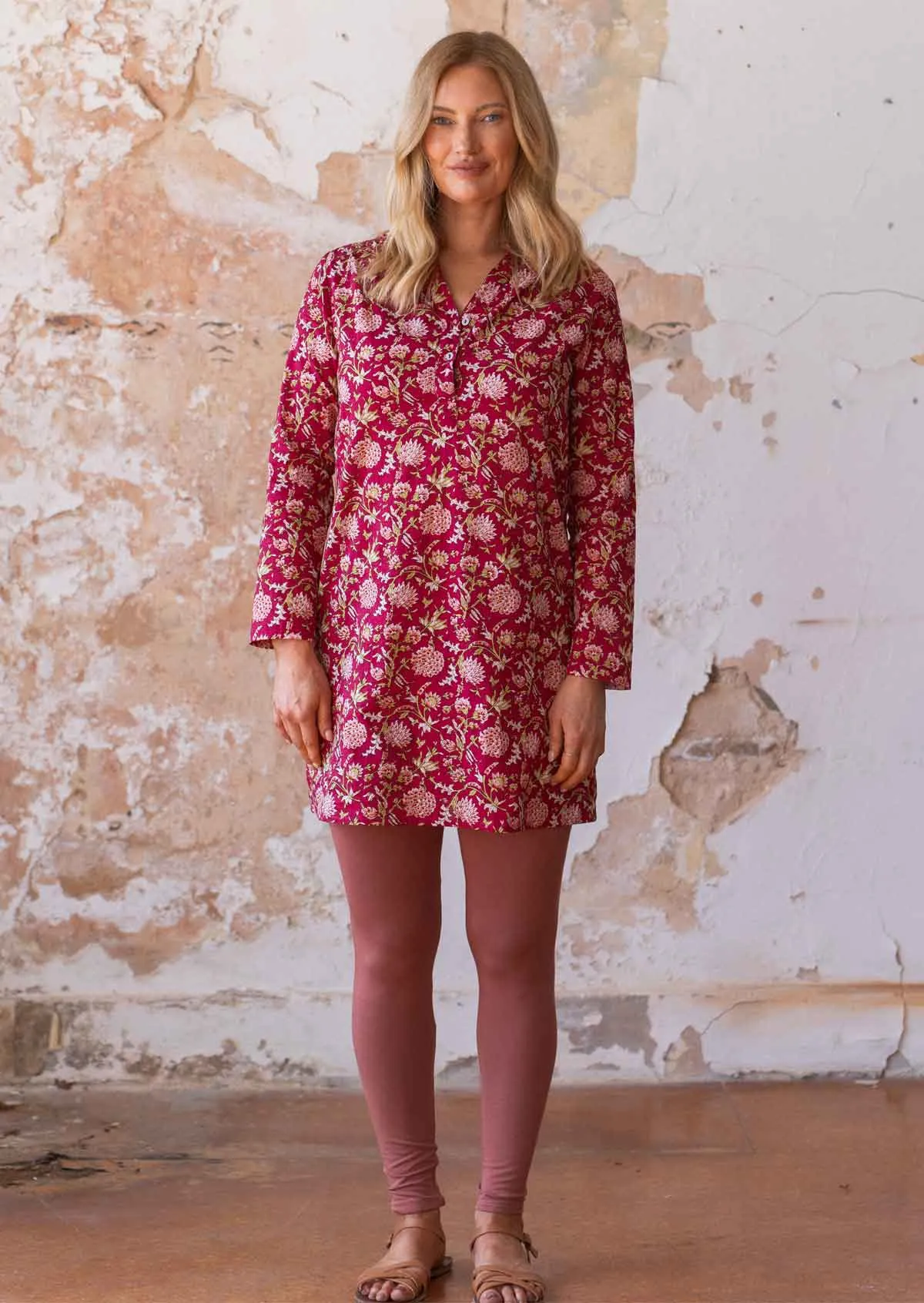 Torvi Tunic Cranberry