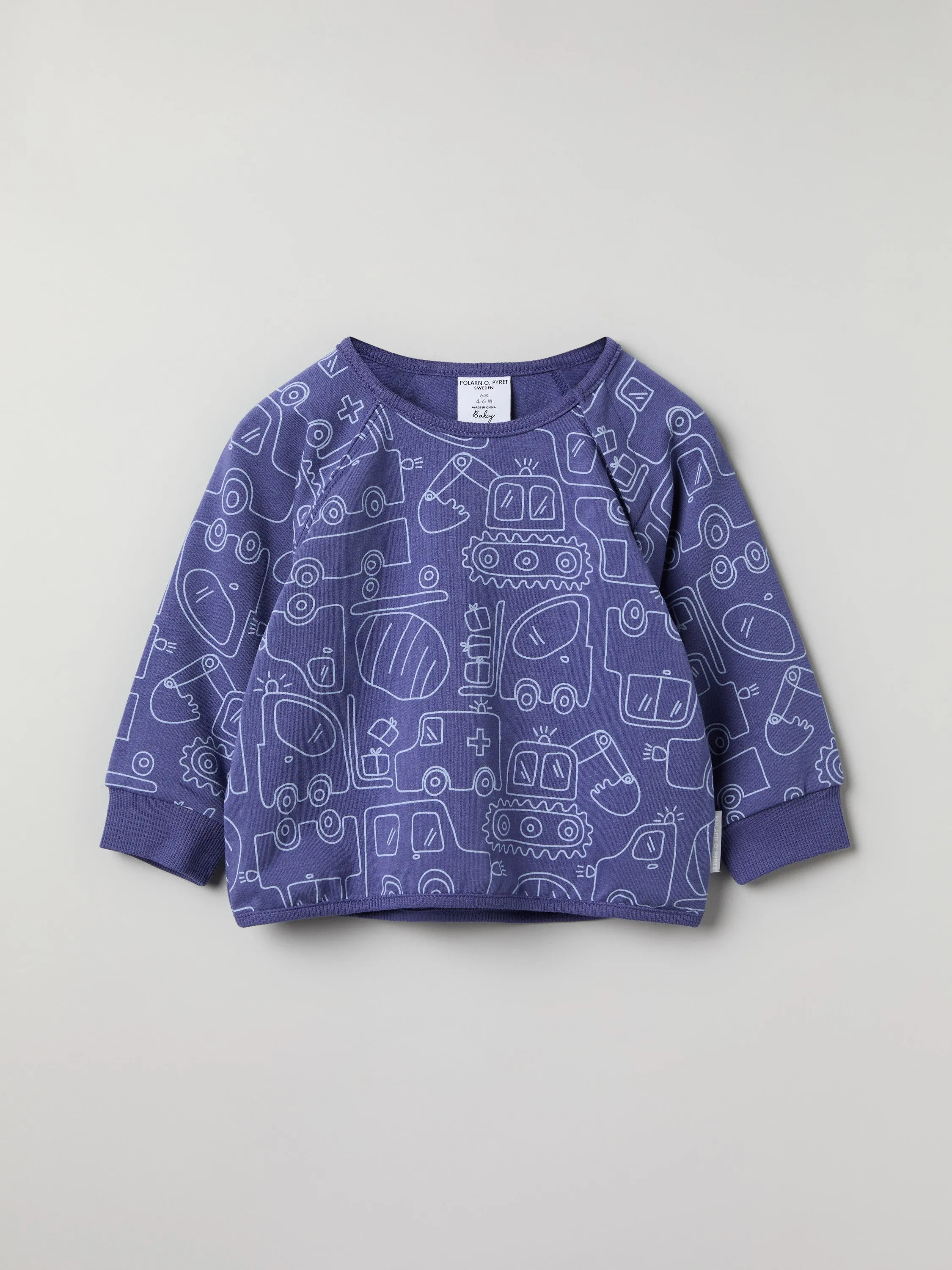 Transport Print Baby Sweatshirt