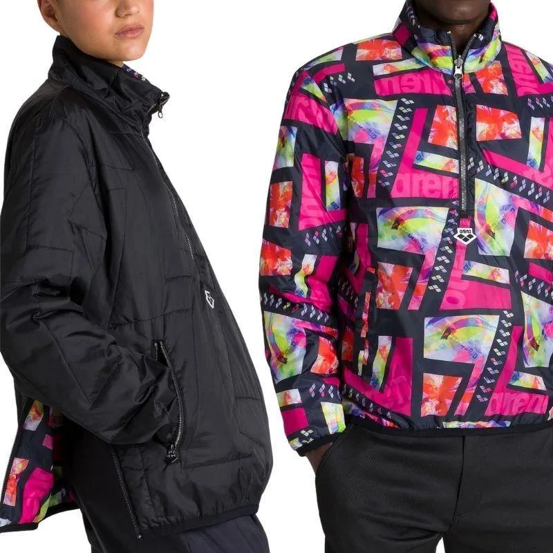 UNISEX HALF ZIP PADDED JACKET