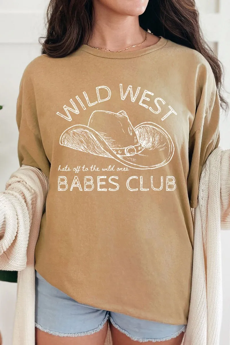 Wild West Babes Club Short Sleeve Relaxed Fit T-Shirt