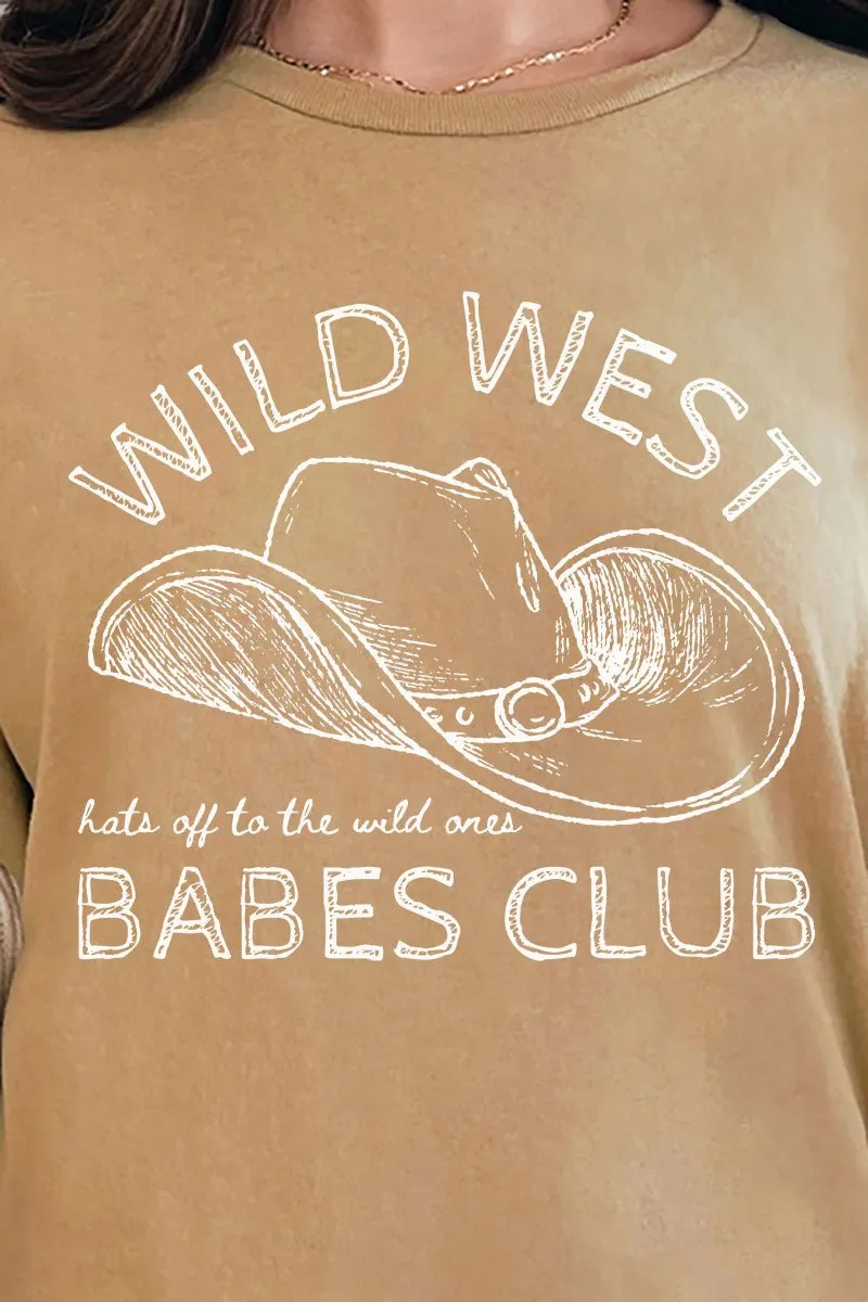 Wild West Babes Club Short Sleeve Relaxed Fit T-Shirt